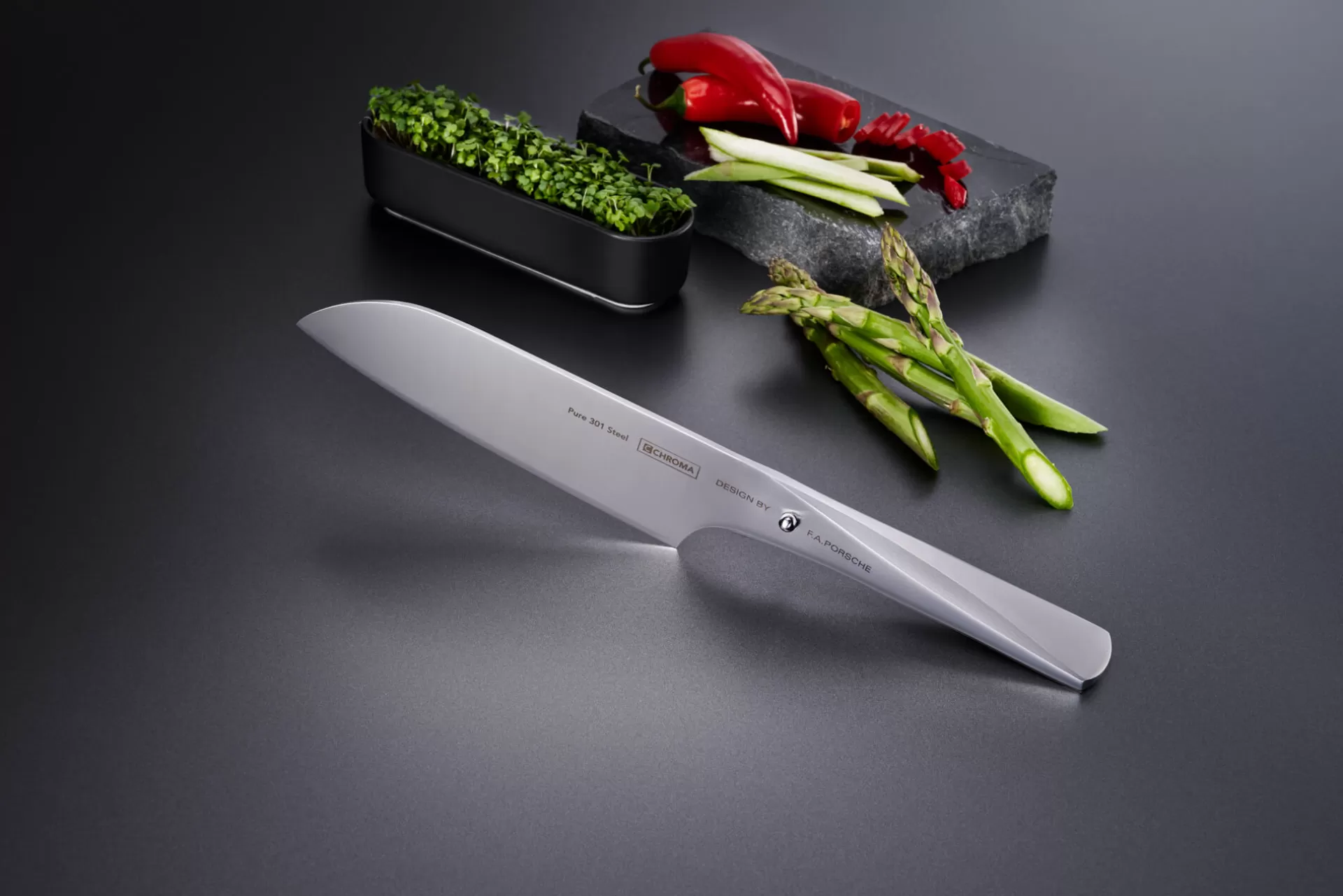 Fashion Carving Set P529 Consisting Of P05 + P02 + P09 Kitchen Knives