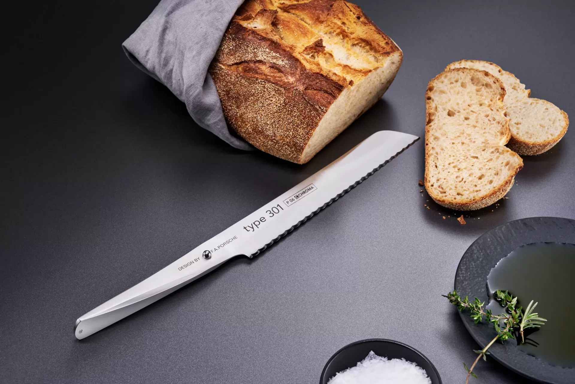 Flash Sale Knife P06 Bread 20.9Cm Kitchen Knives